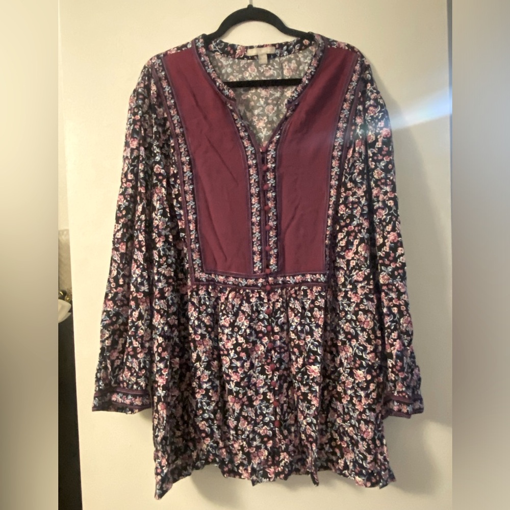 Woman Within Floral Blouse